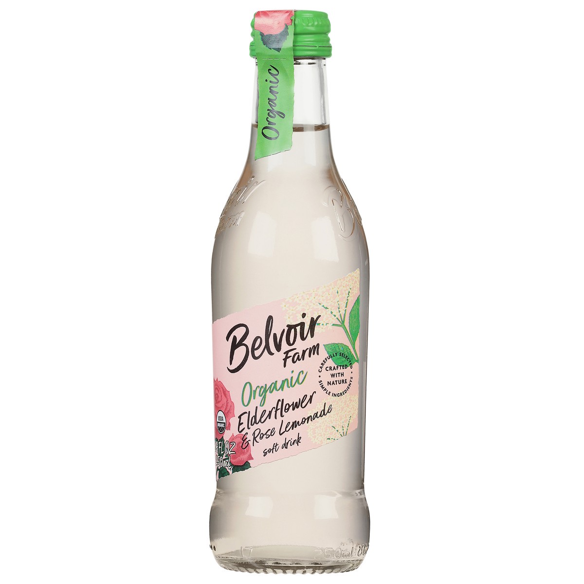 slide 7 of 9, Belvoir Farm Organic Elderflower & Rose Lemonade Soft Drink- 8.4 fl oz, 8.4 fl oz