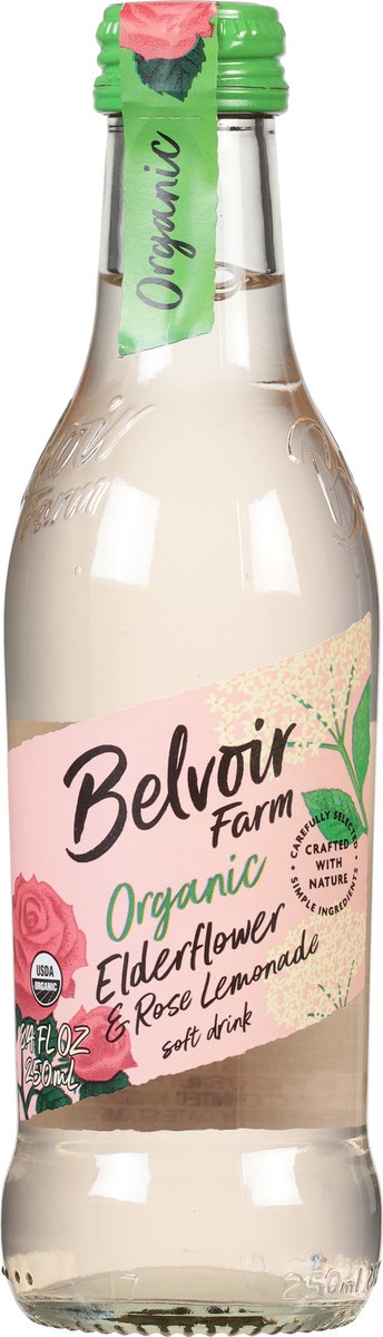 slide 6 of 9, Belvoir Farm Organic Elderflower & Rose Lemonade Soft Drink- 8.4 fl oz, 8.4 fl oz