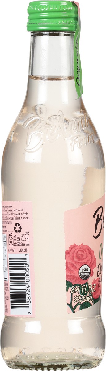 slide 5 of 9, Belvoir Farm Organic Elderflower & Rose Lemonade Soft Drink- 8.4 fl oz, 8.4 fl oz