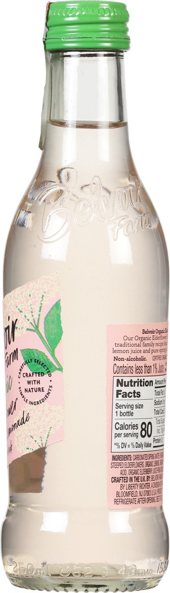 slide 8 of 9, Belvoir Farm Organic Elderflower & Rose Lemonade Soft Drink- 8.4 fl oz, 8.4 fl oz