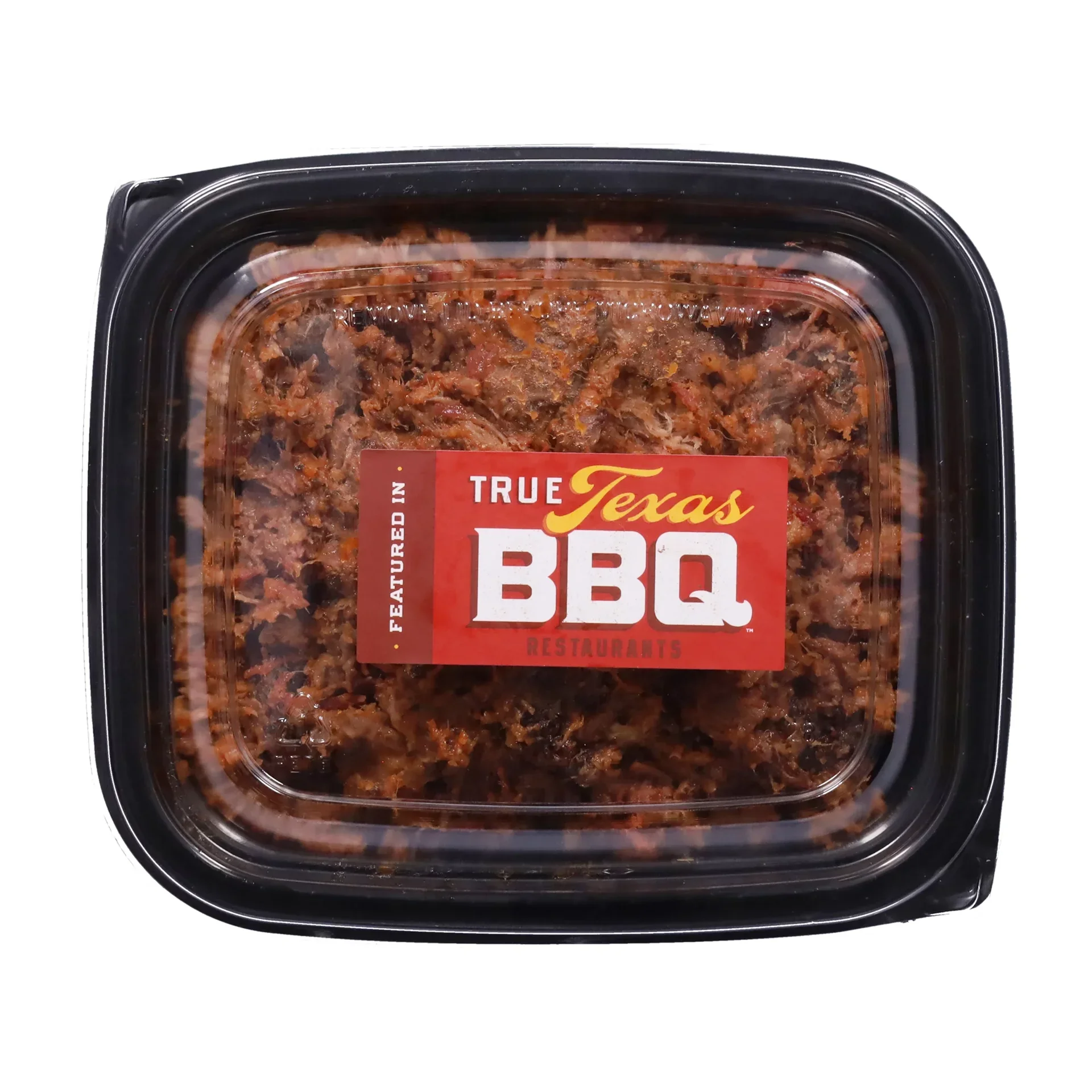 slide 1 of 1, True Texas BBQ Pulled Pork (Sold Cold), per lb