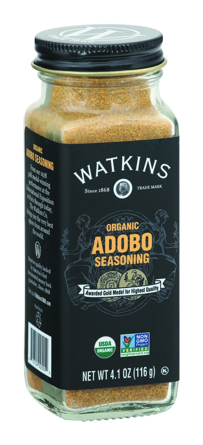 slide 1 of 1, J.R. Watkins Organic Adobo Seasoning, 4.1 oz