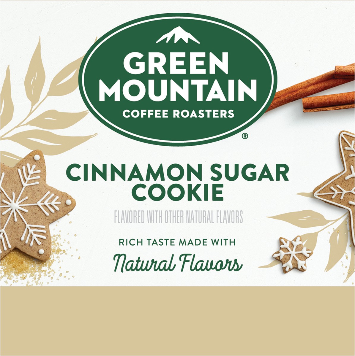 slide 2 of 8, Green Mountain Coffee Roasters Cinnamon Sugar Cookie Coffee, Keurig Single Serve K-Cup Pods- 12 ct, 12 ct