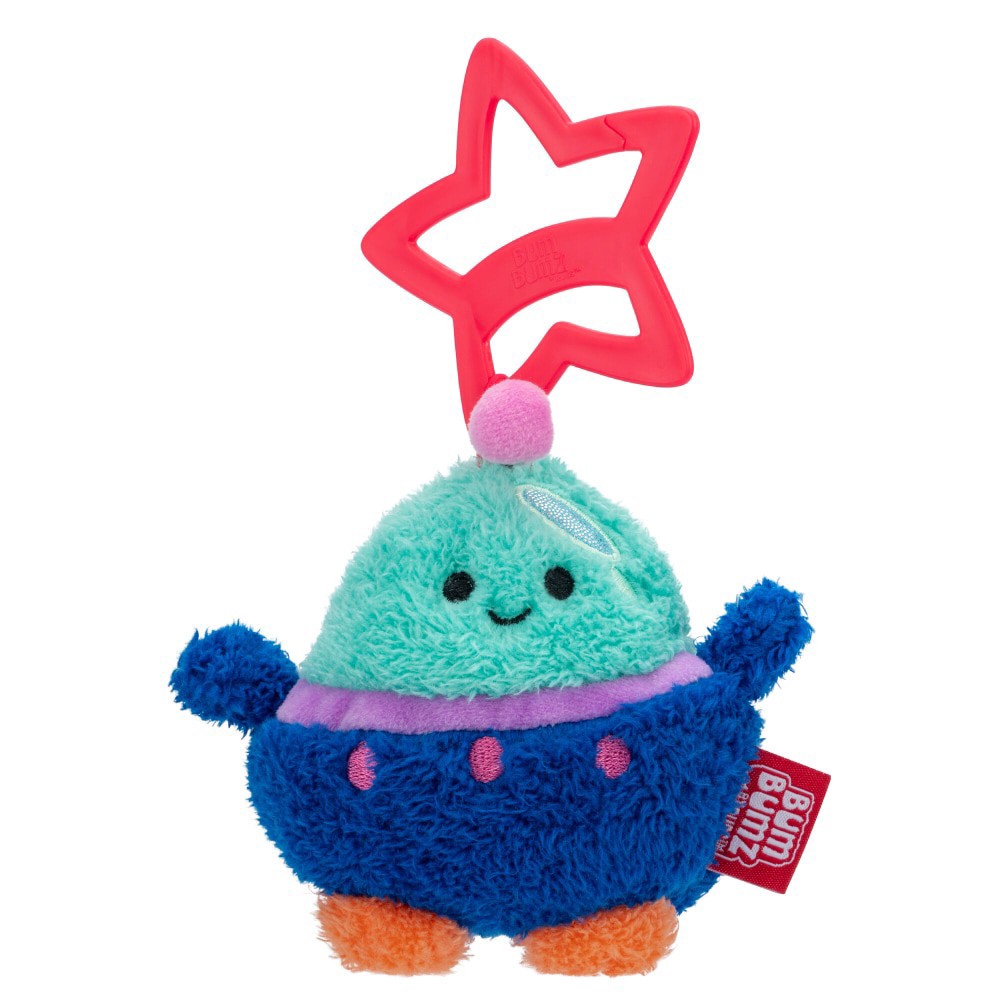 slide 1 of 1, Squishmallows Ufo Keychain, 3.5 in