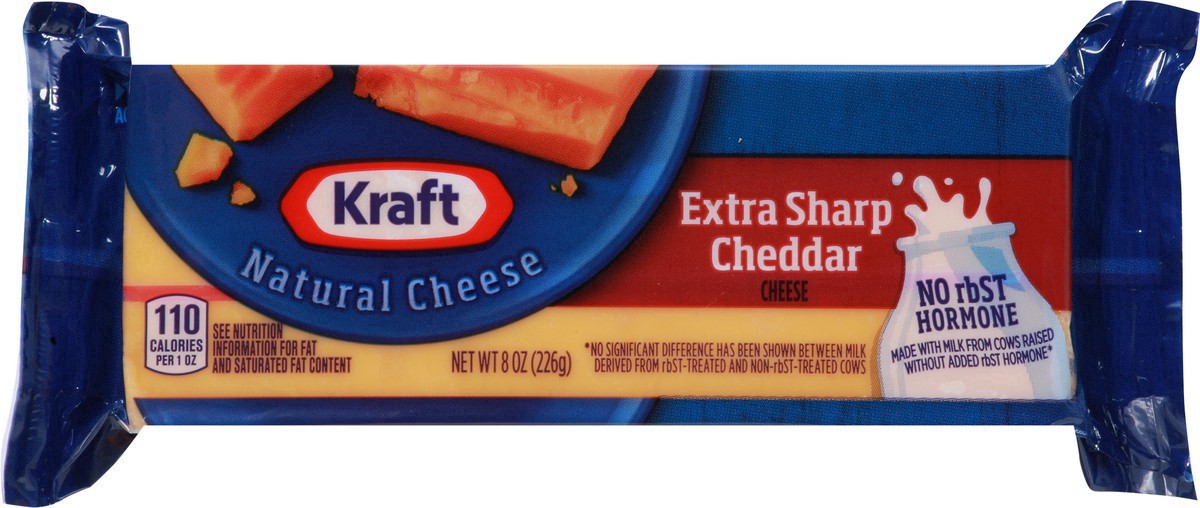 slide 24 of 26, Kraft Extra Sharp Cheddar Cheese, 8 oz Block, 8 oz