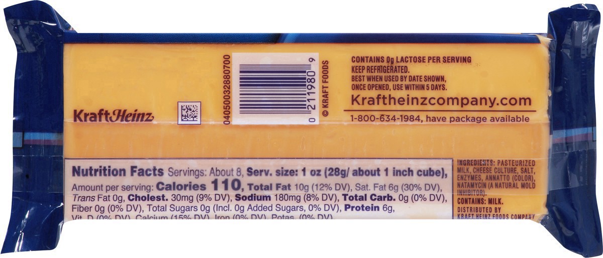 slide 22 of 26, Kraft Extra Sharp Cheddar Cheese, 8 oz Block, 8 oz