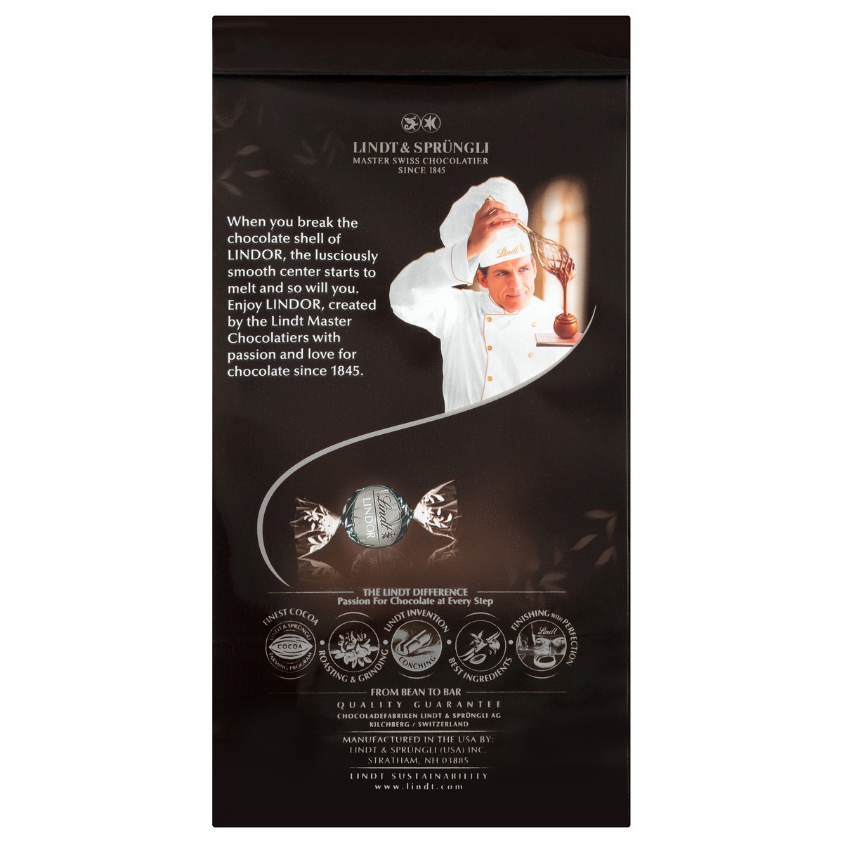 slide 7 of 9, Lindt 60% Cocoa Extra Dark Chocolate Truffles 5.1 oz, 5.1 oz