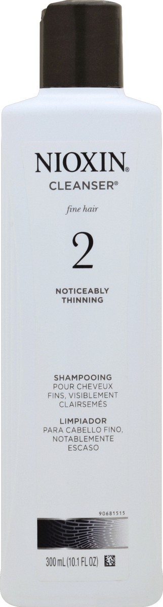 slide 2 of 3, Nioxin Cleanser Fine Hair Noticeably Thinning 2 - 10.1 Fl. Oz., 10.1 fl oz