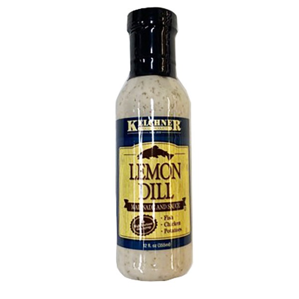 slide 1 of 6, Kelchner's Lemon Dill Marinade & Sauce, 12 fl oz