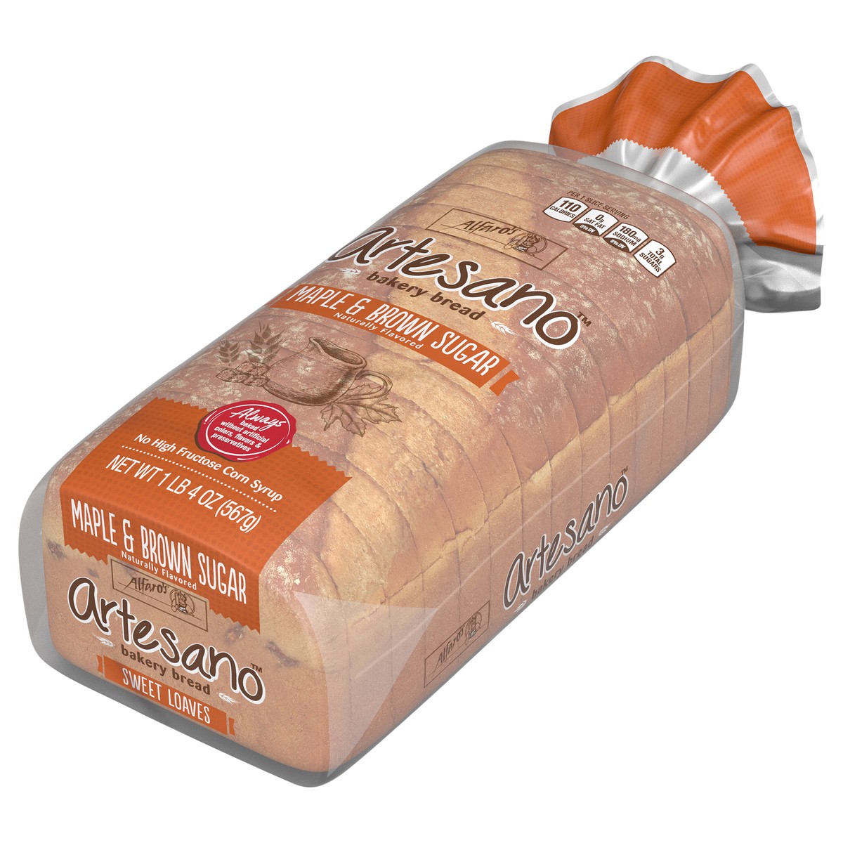 slide 3 of 11, Sara Lee Alfaro's Artesano Maple & Brown Sugar Bread ST 20 OZ, 20 oz