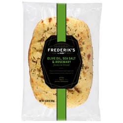 Frederik's By Meijer FREDERIKS BY MEIJER Frederik's by Meijer Olive Oil, Sea Salt & Rosemary Topped Focaccia Bread