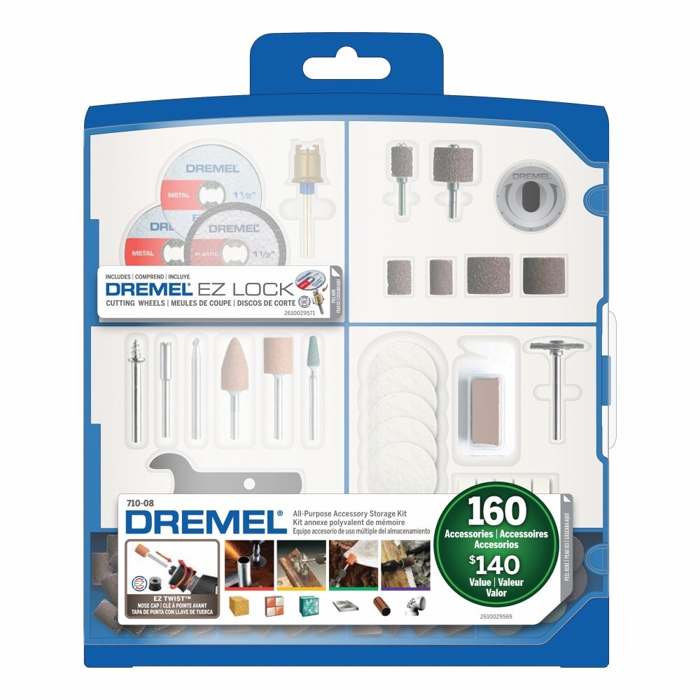 slide 1 of 1, Dremel All-Purpose Accessory Kit, 1 ct