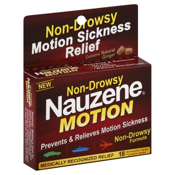 slide 1 of 1, Nauzene Motion Sickness Relief 18 ea, 18 ct