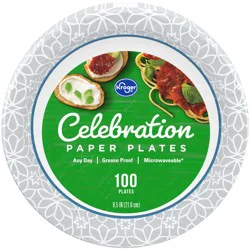 Kroger Home Sense Designer Paper Plates
