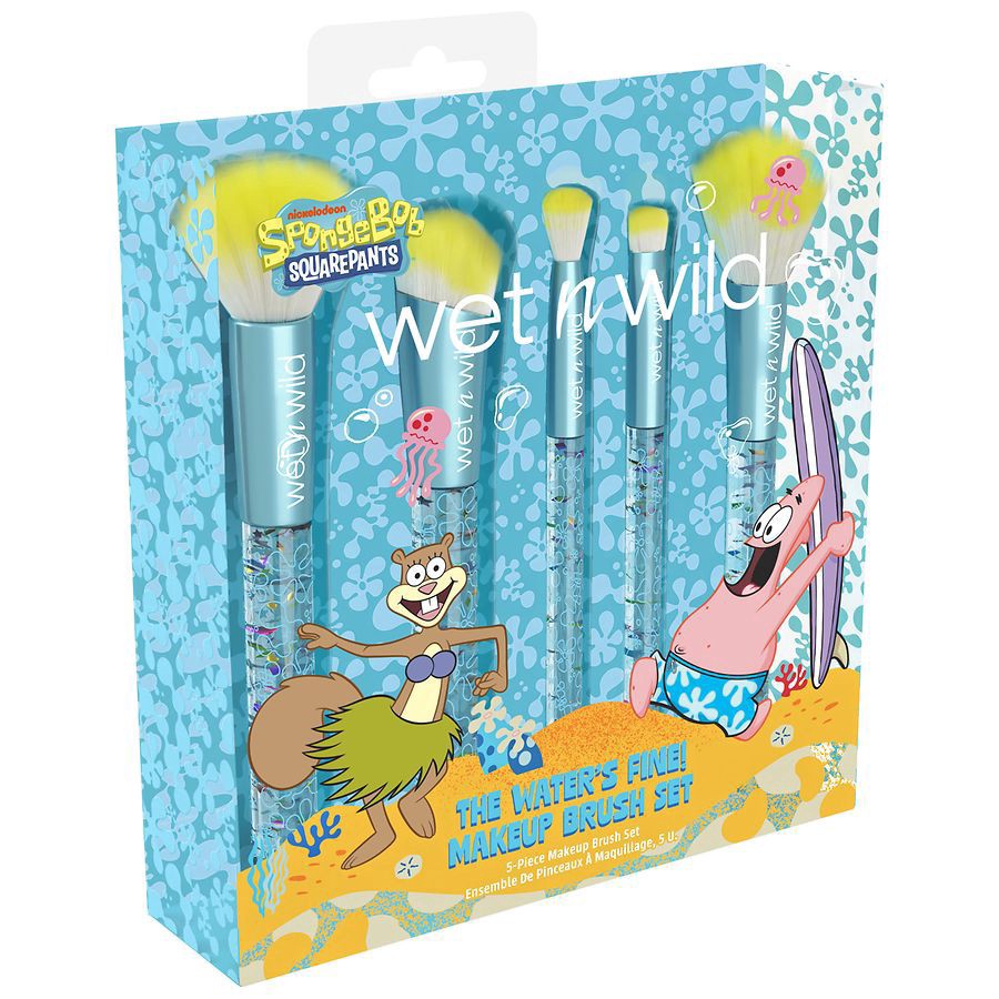 slide 3 of 5, Wet n Wild 5-Piece Makeup Brush Set, 5 ct