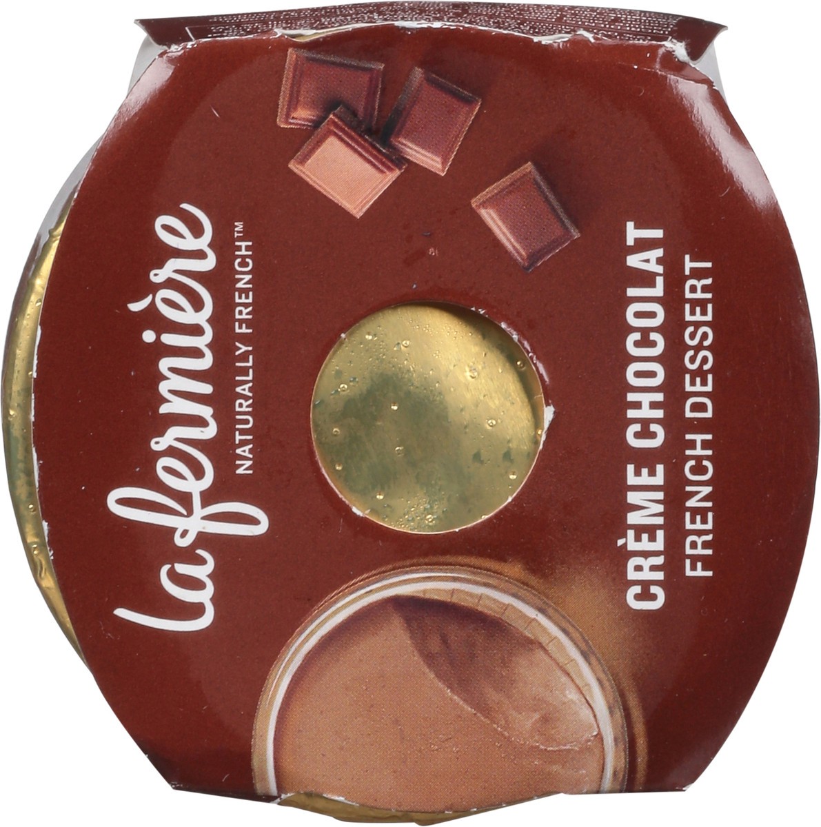 slide 9 of 13, La Fermière La Fermiere French Desserts Creme Chocalat - 4.4 OZ, 4.4 oz