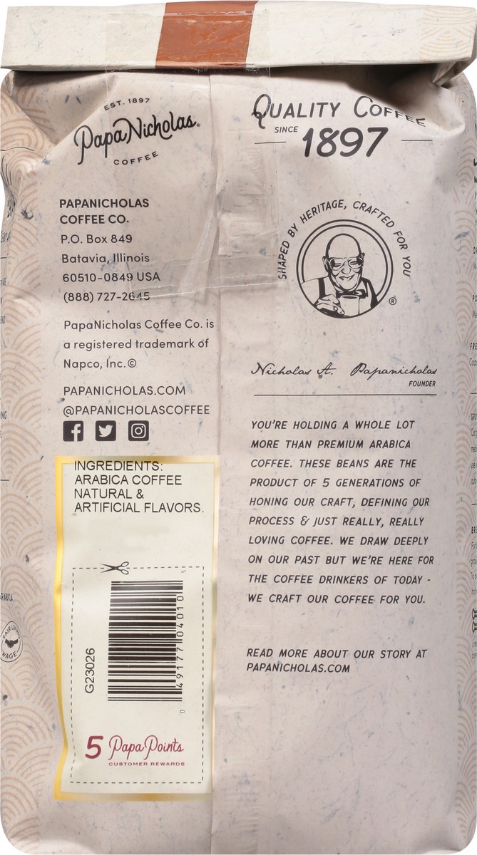 slide 9 of 9, PapaNicholas Coffee Light Roast Ground Hazelnut Creme Coffee - 12 oz, 12 oz