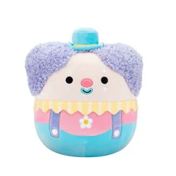 Squishmallows 12" Pastel Clown With Purple Hair and Bunny Ear Hat