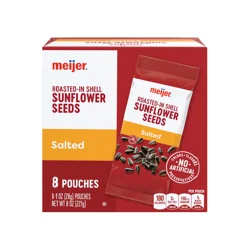 Meijer Single Serve In-Shell Sunflower Seeds 8ct