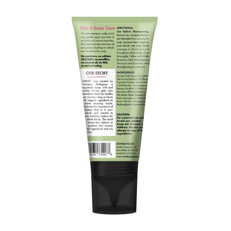 slide 2 of 3, Mielle Rosemary Mint Clarifying Sugar Scalp Scrub 6 oz, 6 oz