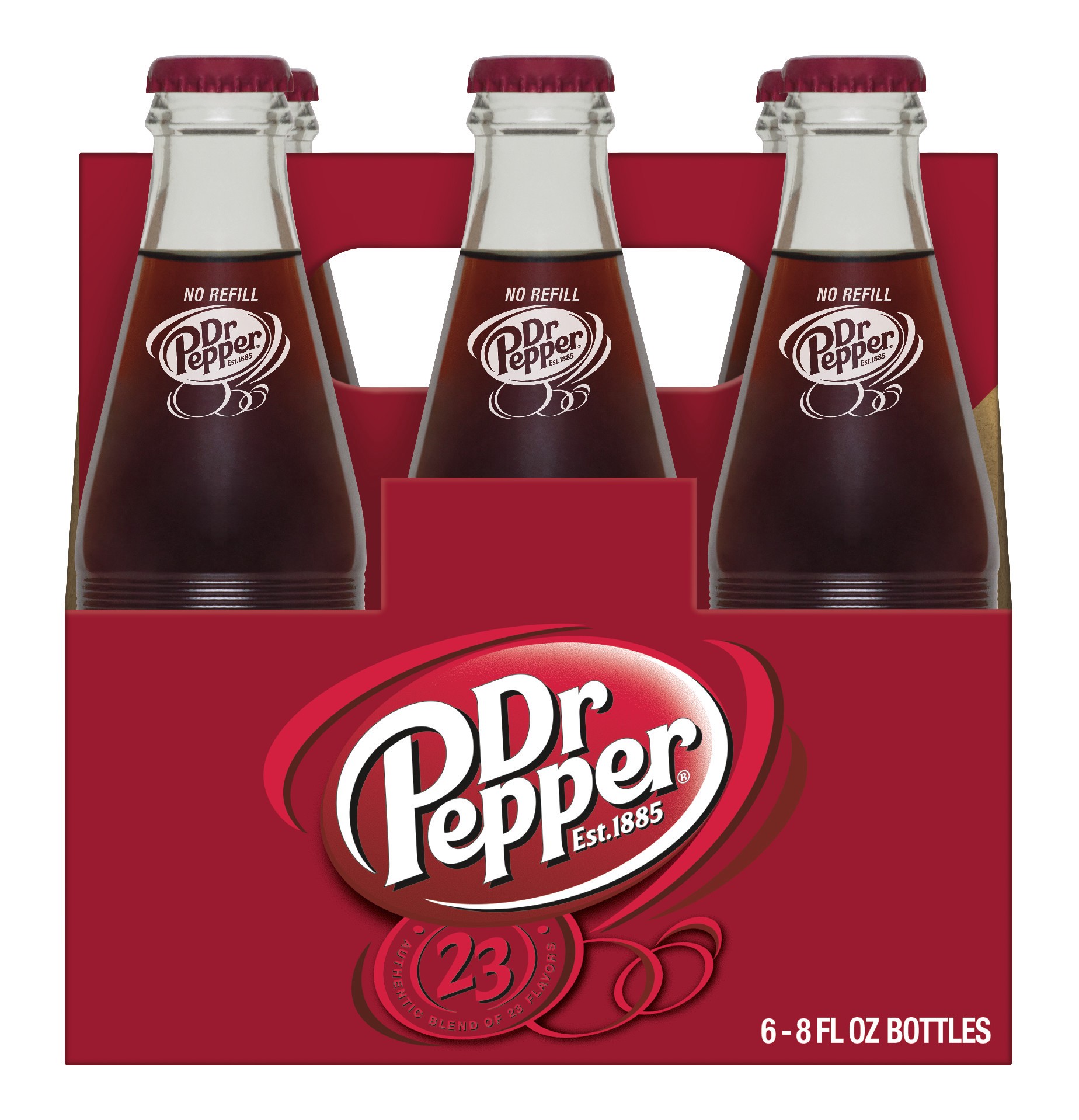 slide 1 of 1, Dr Pepper Soda, 6 ct; 8 fl oz