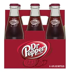 Dr Pepper Soda - 6 ct; 8 fl oz - 6 ct; 8 fl oz