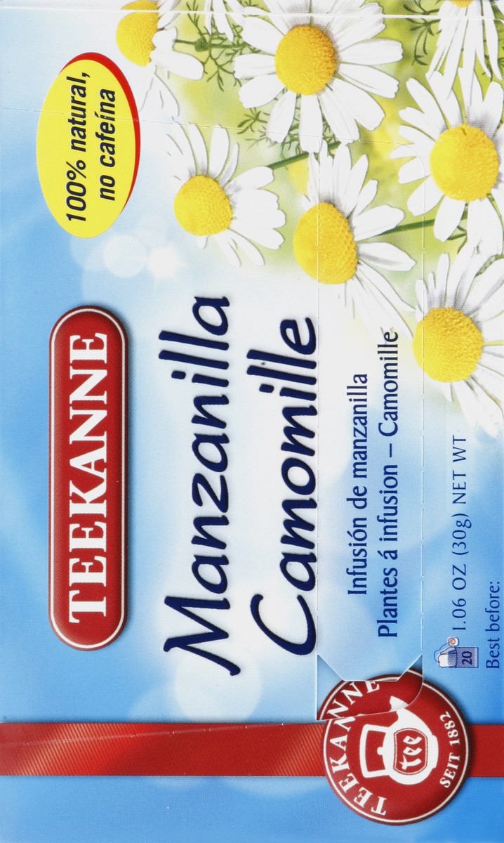 slide 5 of 5, Teekanne Camomile Flowers Tea, 20 ct