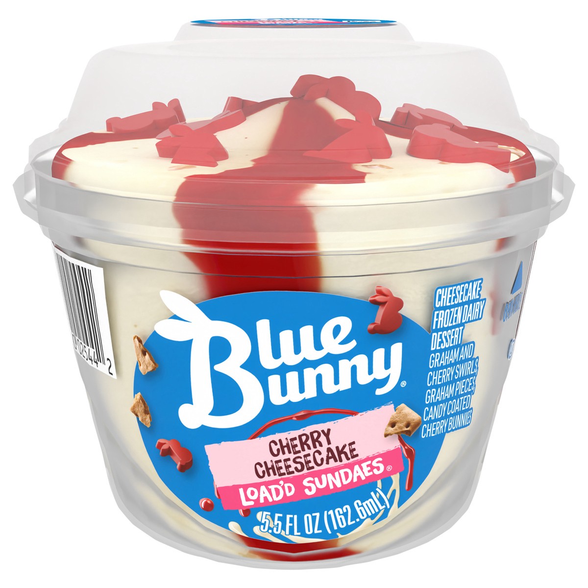 slide 1 of 1, Blue Bunny Loaded Cherry Cheesecake - 5.5 fl oz, 5.5 oz