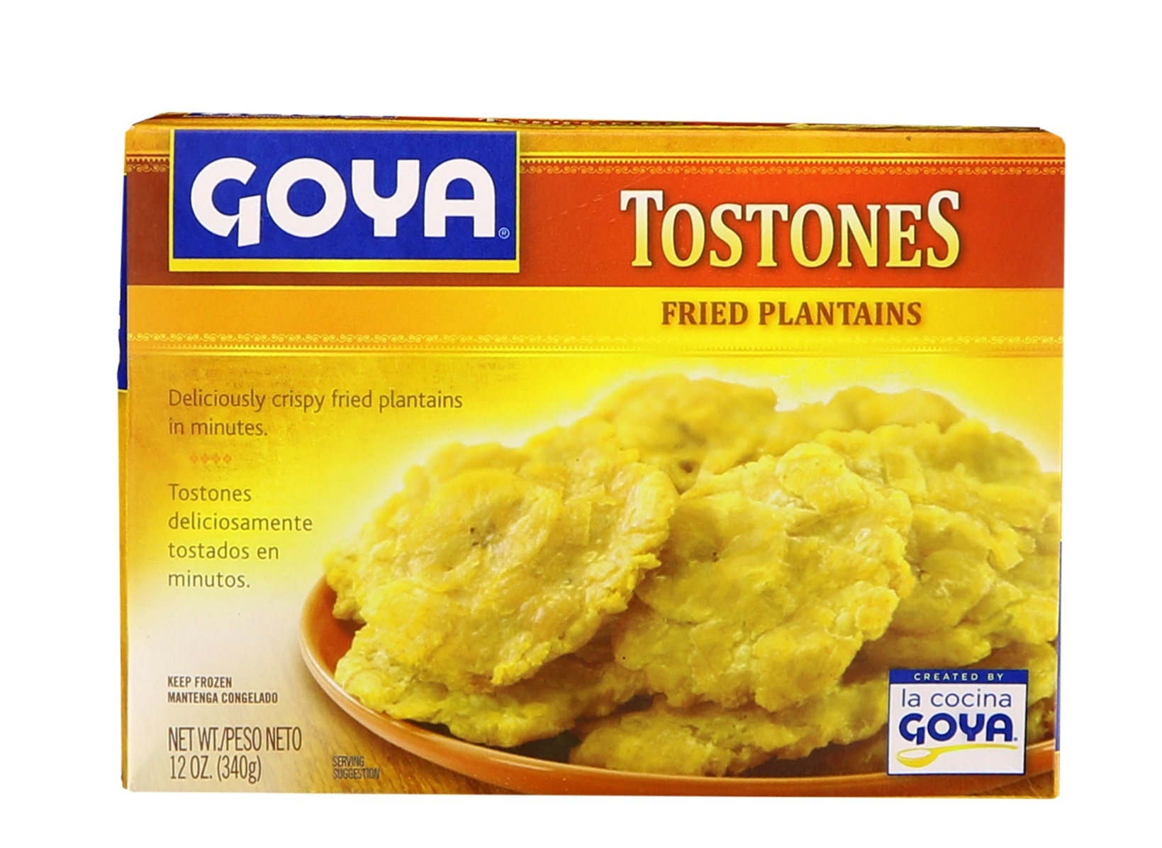 slide 1 of 1, Goya Frozen Toston, 12 oz