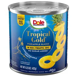Dole Tropical Gold Pineapple Slice Juice