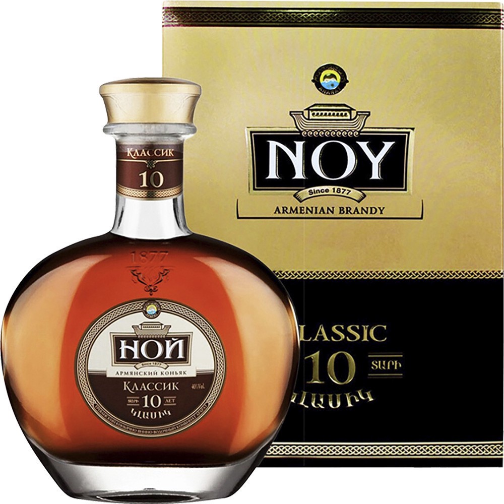 slide 1 of 1, Noy Classic 10 Year Brandy, 700 ml