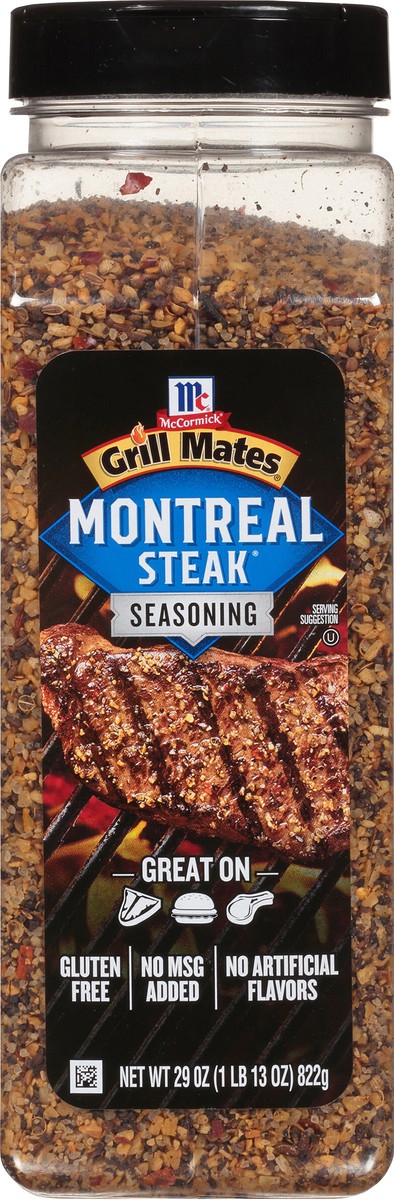 slide 4 of 12, McCormick Grill Mates Montreal Steak Seasoning, 29 oz, 29 oz