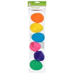 Easter Unlimited Pearlescent Color Jumbo Eggs - 6 Each