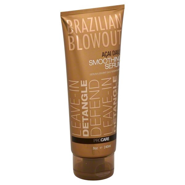 slide 1 of 2, Brazilian Blowout Acai Daily Smoothing Serum, 8 fl oz