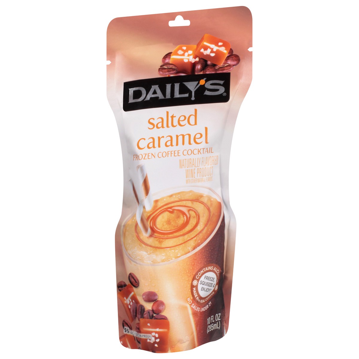 slide 3 of 13, Daily's Dailys Salted Caramel Frozen Coffee Cocktail, 10 fl oz