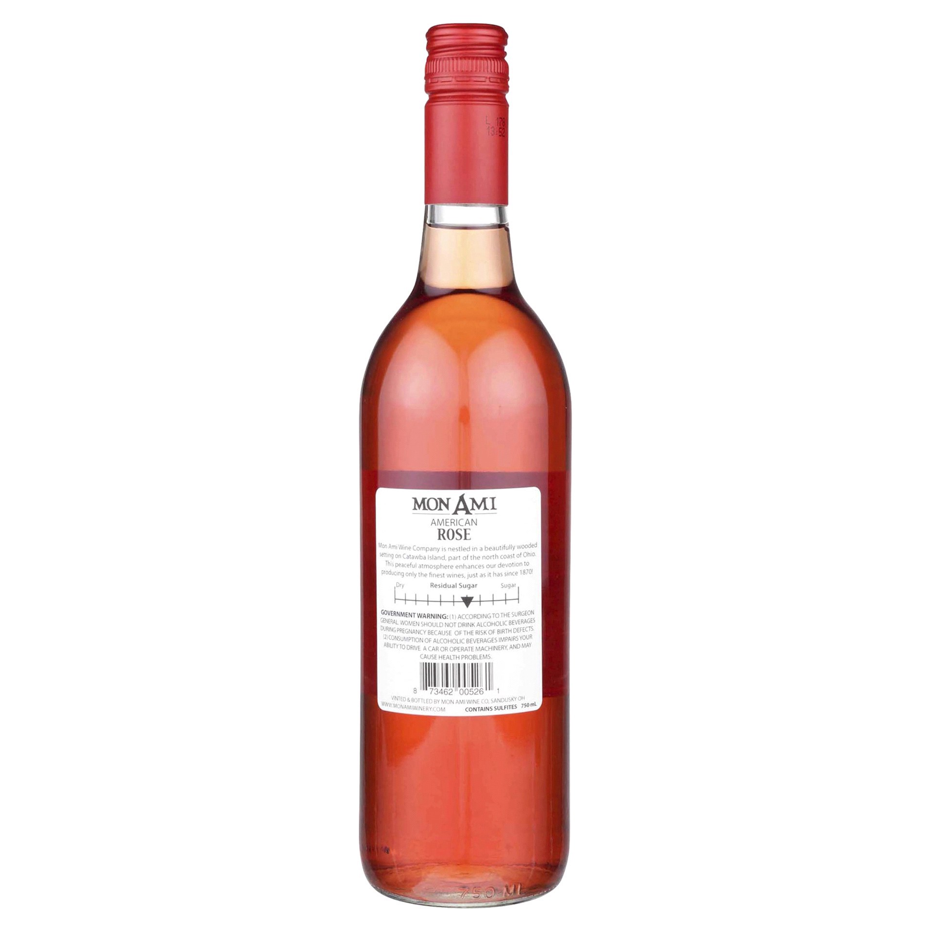 slide 4 of 5, Mon Ami Rose Wine, 750 ml