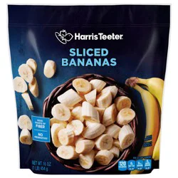 Harris Teeter® Sliced Bananas
