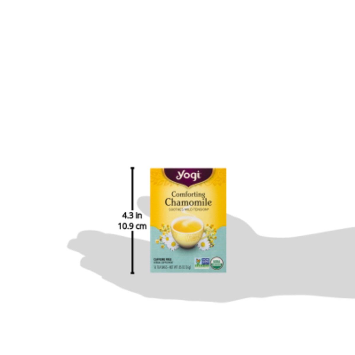 slide 3 of 9, Yogi Caffeine Free Comforting Chamomile Herbal Supplement 16 Bags, 16 ct