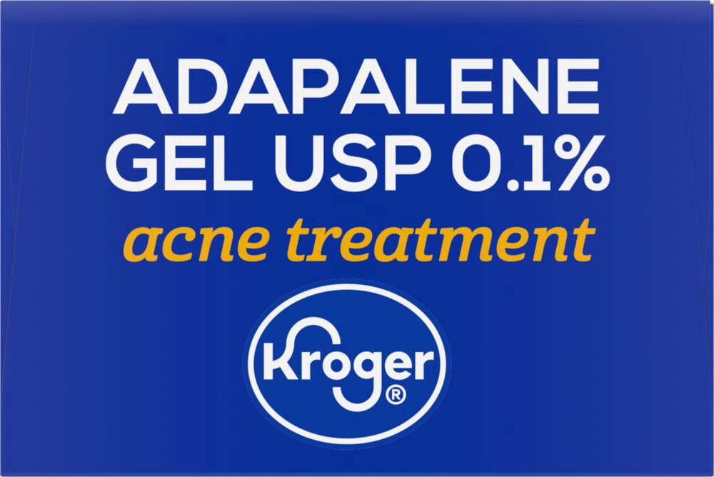 slide 4 of 5, Kroger Adapalene Acne Gel Spot Treatment + Topical Retinoid Formula, 0.5 oz