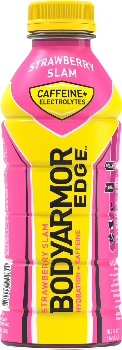 slide 3 of 11, BODYARMOR EDGE Strawberry Slam 20.2oz 1ct, 20.20 fl oz