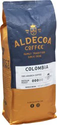 Aldecoa Medium Roast Whole Bean Colombia Coffee 2 lb
