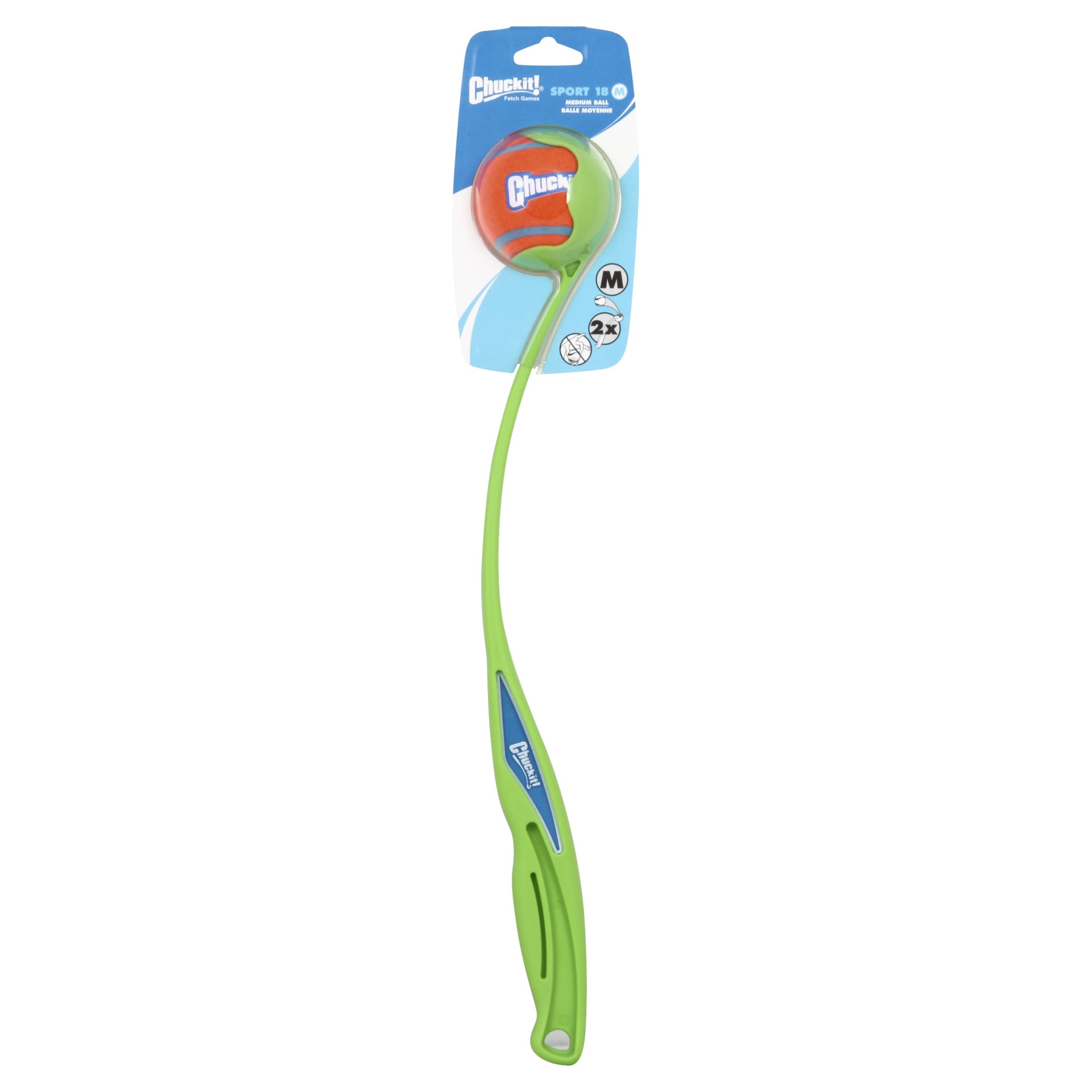 slide 1 of 2, Chuckit! Chuck It Medium Launcher Toy Sport18, 1 ct