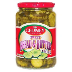 Gedney Pickles Sweet Bread & Butter Chips