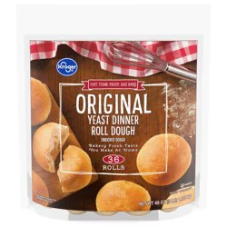 Kroger Original Frozen Yeast Dinner Roll Dough