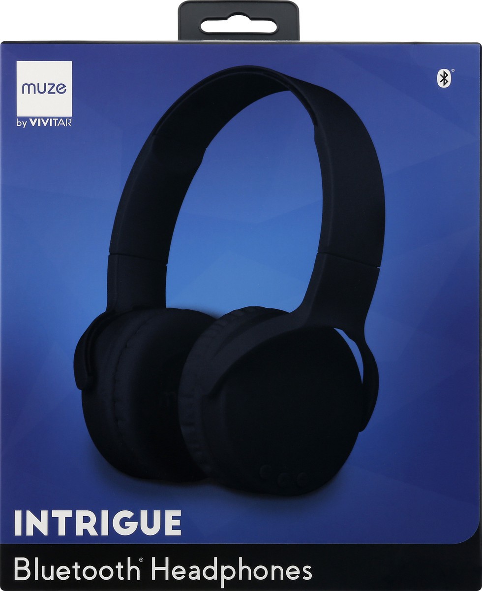 slide 6 of 9, Muze Intrigue Bluetooth Headphones 1 ea, 1 ct