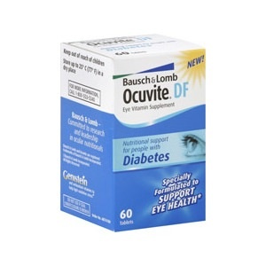 slide 1 of 1, Ocuvite Eye Vitamin Supplement Tablets, 60 ct