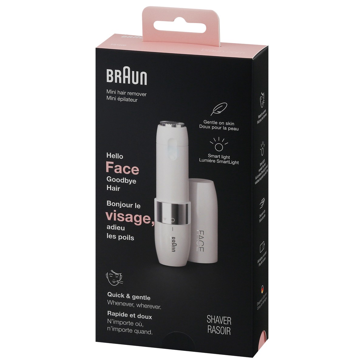 slide 3 of 9, Braun Face Mini Hair Remover, 1 ct