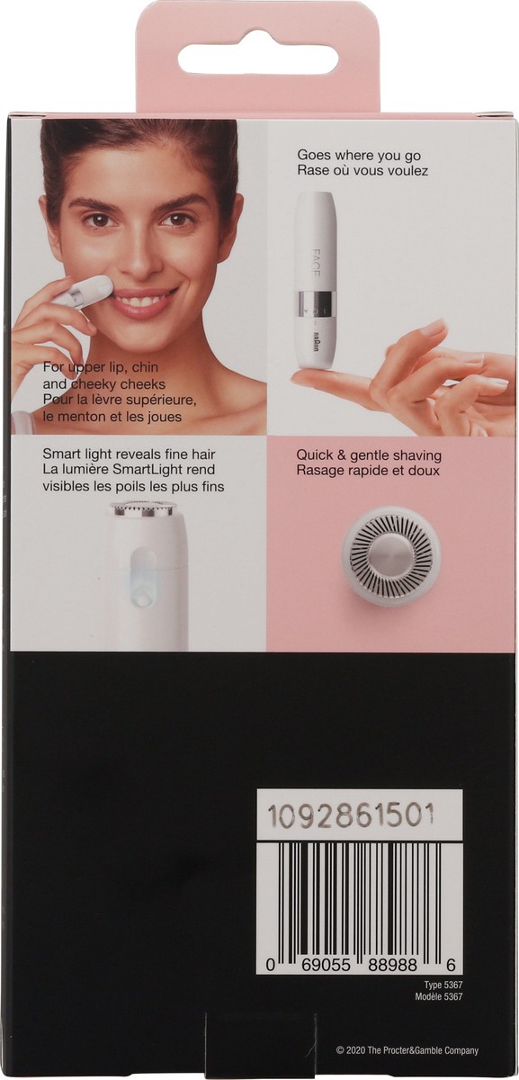 slide 5 of 9, Braun Face Mini Hair Remover, 1 ct