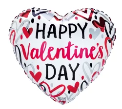 Burton + Burton Happy Valentine's Day Balloon, 18 in