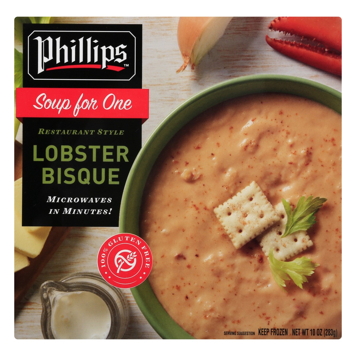 Phillips Soup For One Lobster Bisque Soup 10 oz Shipt